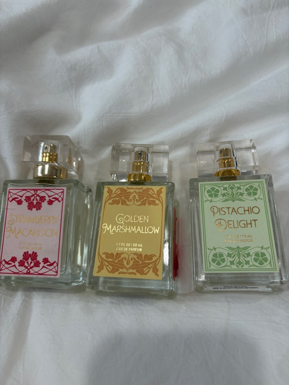 Golden Marshmallow strawberry and pistachio for Women